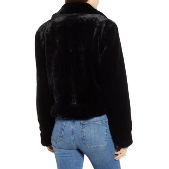 NWT BLANKNYC | Cropped Faux Fur Jacket XXL - Picture 2 of 4